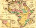 African Map in 1840