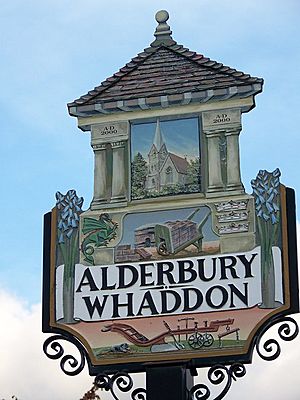 Alderbury and Whadden Village Sign - geograph.org.uk - 928879.jpg