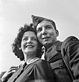 American Boy Meets British Girl- Love and Romance on the Home Front, Bournemouth, England, 1941 D4757
