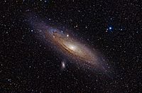 Andromeda Galaxy (with h-alpha)