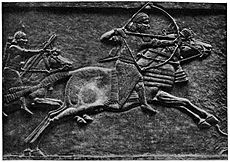 Assurbanipal op jacht