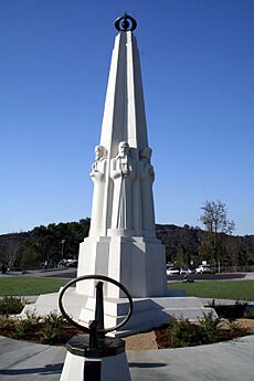 Astronomers Monument at Griffith Observatory