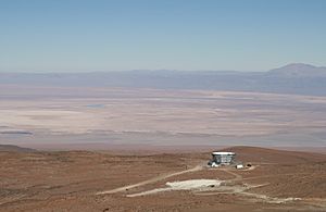 Atacama Cosmology Telescope from distance