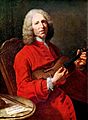 Attribué à Joseph Aved, Portrait de Jean-Philippe Rameau (vers 1728) - 001