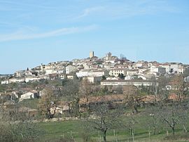Aurignac - from the south