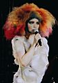 Björk performing at Cirque en Chantier 1 edit