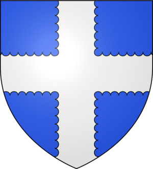 Blason ville fr Le Lude (Sarthe)
