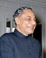 Braj Kumar Nehru with Kennedy (cropped)