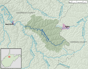 Buckeye Creek WV map.png