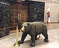 California Grizzly Bear Statue Capitol Museum