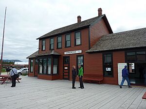 Carcross Railway station 2011