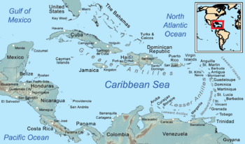 Caribbean general map