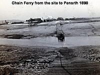 Chain Ferry Cardiff Docks