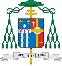 Coat of arms of Joseph Edward Kurtz, Archbishop Emeritus of Louisville.svg