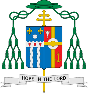 Coat of arms of Joseph Edward Kurtz, Archbishop Emeritus of Louisville.svg