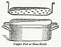 Copper Fish or Ham Kettle Eliza Acton