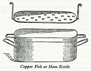 Copper Fish or Ham Kettle Eliza Acton
