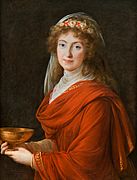Countess Siemontkowsky Bystry by Vigee le Brun