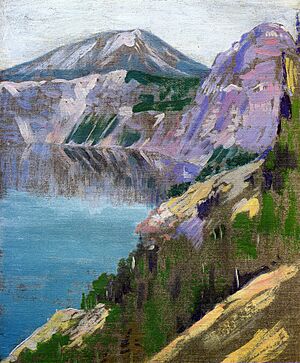 Crater Lake Arthur Wesley Dow 1919