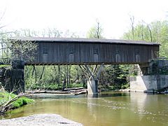 Creek Road Covered Bridge in May 2015 - panoramio