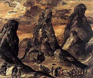 El Greco - Mount Sinai - WGA10419