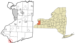 Location in Erie County, New York.