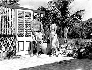 Ernest and Pauline Hemingway, Key West, c1930s