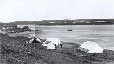 Establishing at Great Whale River Preliminary Camp 1922