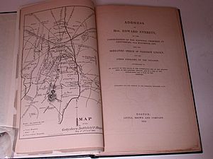 Everett 1864 TitlePage and Battle Map