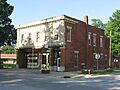 Fire Station 9 in Terre Haute, southwestern angle