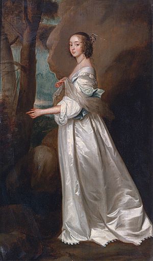 Frances Cranfield, Lady Buckhurst (1622-1687), after Anthony van Dyck
