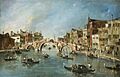 Francesco Guardi, View on the Cannaregio Canal, Venice, c. 1775-1780, NGA 254