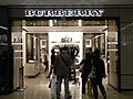 HK TST Sogo shop Burberry night visitors