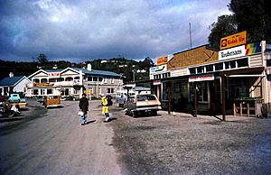 Halfmoon Bay, Stewart Island in 1977