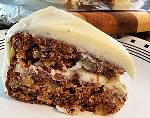 Hummingbird cake - homemade