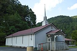 Church of Zion on U.S. Route 52