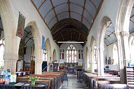 Interior, St Olaf's church, Poughill - geograph.org.uk - 2889867
