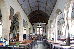 Interior, St Olaf's church, Poughill - geograph.org.uk - 2889867