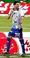 Javad Nekounam celebrating IPL title with Esteghlal