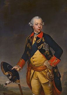 Johann Georg Ziesenis - Willem V prins van Oranje-Nassau - c 1770