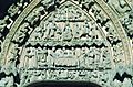 Leon-Kathedrale-36-Westfassade-linkes Portal-Tympanon-1996-gje