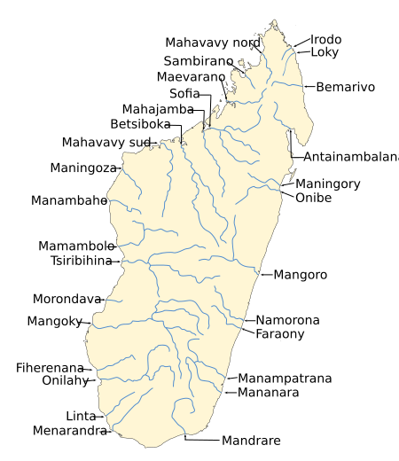 Madagascar rivers
