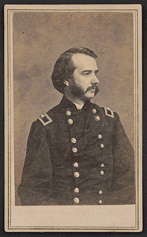 Major General John Franklin Miller of 29th Indiana Infantry Regiment and General Staff U.S. Volunteers Infantry Regiment in uniform) - From negative in Brady's National Portrait Gallery LCCN2016646127