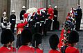 Margaret Thatcher coffin at St. Pauls X8A2604