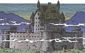 McDuck Castle in The Old Castle's Other Secret or A Letter from Home by Don Rosa.