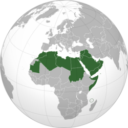 Member states shown in dark green