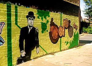 Monty Python Graffiti Leicester