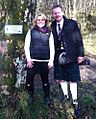 Morgan Spurlock and Lady Alex