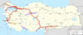 Motorway Map of Turkey (revised)