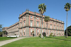 Museo Capodimonte Napoli facciata Sudovest